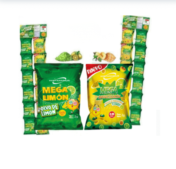 Polvo mega limón x40 und