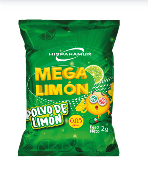 Polvo mega limón x40 und