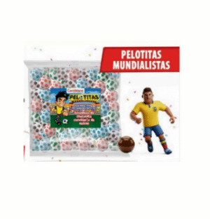 Pelotitas mundialistas x150 und de 3.5g