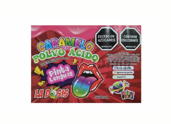 Pitillo largo pinta lenguas x24 und