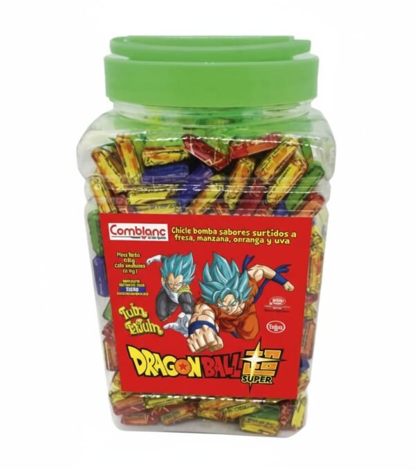 Chicle tatuaje Dragon Ball x100 und de 4g