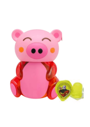 Diseño sin título (28) Gelatina Cerdito alcancía x100 und de 12g